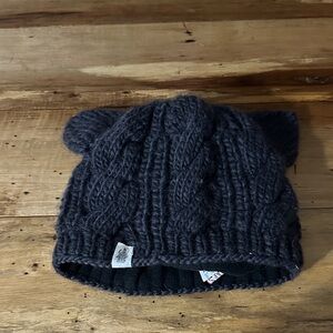 Wool beanie with ears!